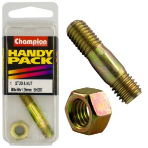 Champion Manifold Stud M8 x 50 x 1.25mm - 2pk