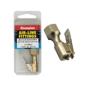 Champion Tyre Air Chuck-Clip Type-1/4in Female