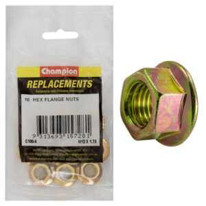 Champion M12 x 1.75 Hex Flange Nut -10pk