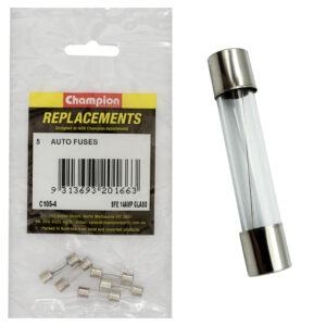 Champion Sfe 14 Amp Glass Fuse -5pk
