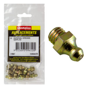 Champion 1/8in NPT (Briggs) Straight Grease Nipple -12pk