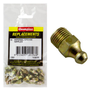 Champion 1/8in BSP (Gas) Straight Grease Nipple -18pk