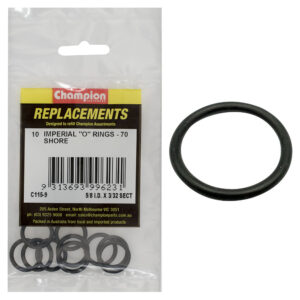 Champion 5/8in (I.D.) x 3/32in Imperial O-Ring -10pk