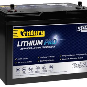 117103 - C12-100XLi PLUS CENTURY LITHIUM PRO GEN2 BATTERY