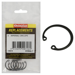 Champion 1in internal Circlip -5pk