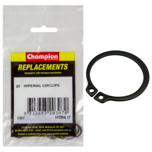 Champion 1/2in External Circlip -20pk