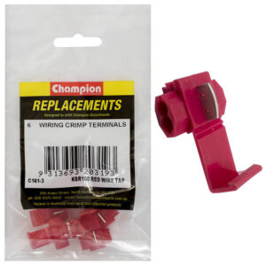 Champion Red Wire Tap Connector -6pk