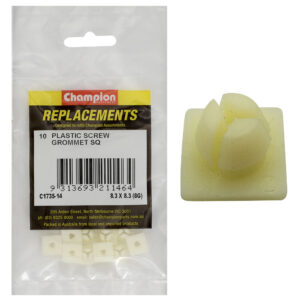 Champion Screw Grommet Sq 8.3x8.3-8G