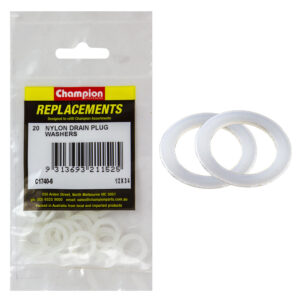 Champion 1/2in x 3/4in x 1/32in Nylon Washer -20pk