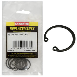 Champion 25mm internal Circlip -10pk