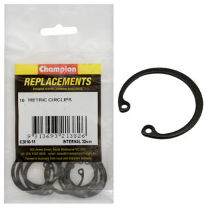 Champion 32mm internal Circlip -10pk
