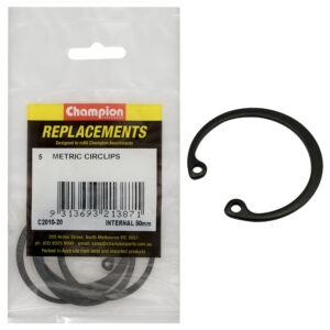 Champion 50mm internal Circlip -5pk