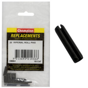 Champion 1/8 x 3/4in Imperial Roll Pin -20pk