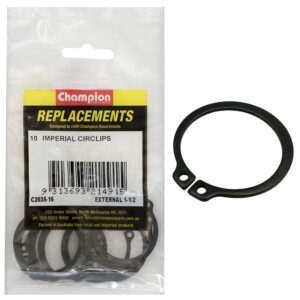 Champion 1-1/2in Imperial External Circlip -10pk