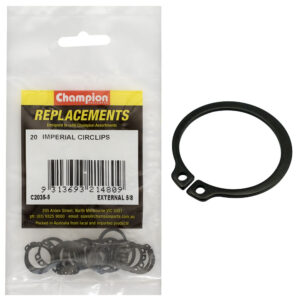 Champion 5/8in Imperial External Circlip -20pk
