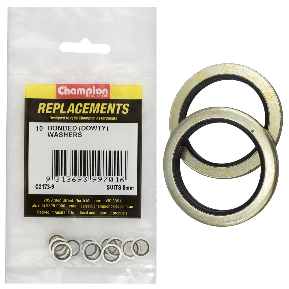 Champion Bonded Seal Washer (Dowty) 8mm