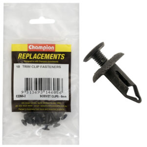 Champion Scrivet Clip -6mm -10pk