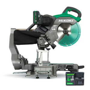 HiKOKI 36V Brushless 305mm Slide Compound Mitre Saw Kit