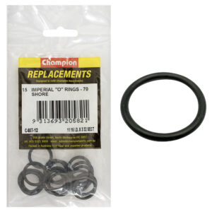 Champion 11/16in (I.D.) x 3/32in Imperial O-Ring -15pk