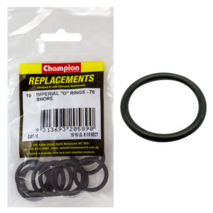 Champion 15/16in (I.D.) x 1/8in Imperial O-Ring -10pk