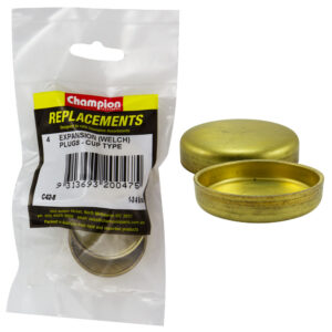 Champion 1-3/4in Brass Expansion (Frost) Plug -Cup Type -4pk