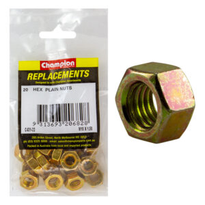 Champion M10 x 1.50 Hex Nut -20pk