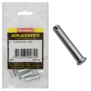 Champion 3/8in x 1-18in Clevis Pin -4pk