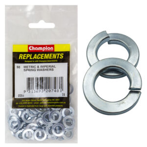 Champion 3/8in Flat Section Spring Washer -50pk