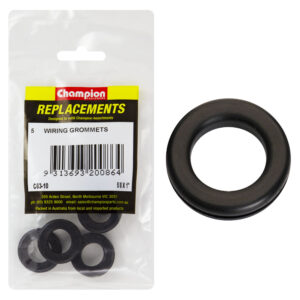 Champion 16 x 25 x 28mm Rubber Wiring Grommet -5pk