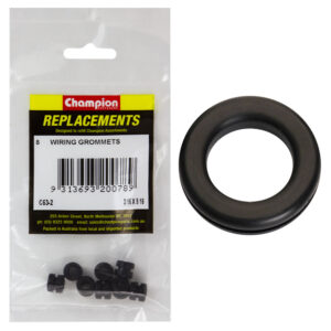 Champion 5 x 8 x 11mm Rubber Wiring Grommet -8pk