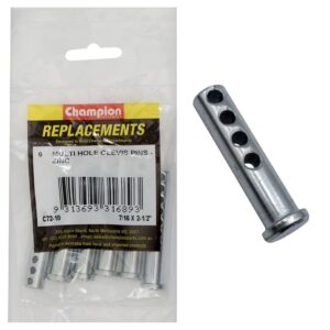 Champion 7/16 X 2-1/2in  Multi Hole Clevis Pin 6pk