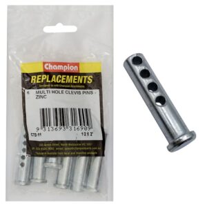 Champion 1/2 X 2in  Multi Hole Clevis Pin 6pk