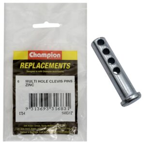 Champion 1/4 X 2-1/2in  Multi Hole Clevis Pin 6pk