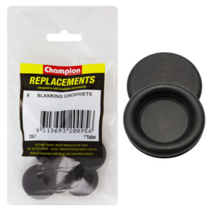 Champion 25mm Rubber Blanking Grommets -8pk