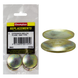 Champion 1-9/16in Expansion (Frost) Plug-Lens/Disc Type -4pk