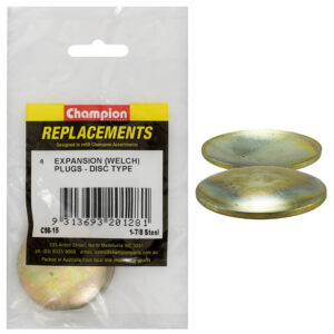 Champion 1-7/8in Expansion (Frost) Plug-Lens/Disc Type - 4pk