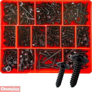 Champion 415pc Self Tapping Screw Assortment (Mushroom Head)