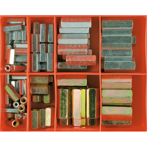 Champion 92pc Metric/UNC Coupling Nut Assortment