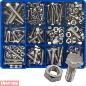 Champion 328pc Metric Set Screw & Nut Assortment 316/A4