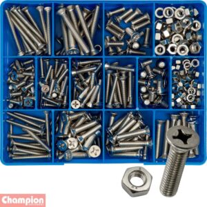 Champion 300pc S/Steel Imperial Phillip Countersunk Assortme