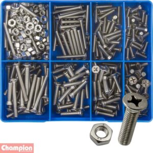 Champion 295pc Metric Machine Screw Assortment CSK HD 316/A4