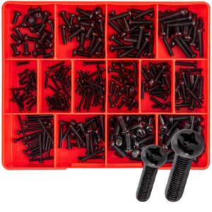 Champion 300pc Metric Black Machine Screw Assortment
