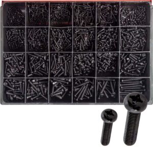 Champion 1785pc Metric Black Machine Screw Master Kit