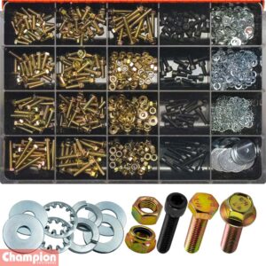 Champion Master Kit 781pc  6mm Bolt & Nut Asst GR8.8