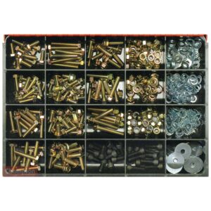 Champion Master Kit 520pc 8mm Bolt & Nut Asst GR8.8
