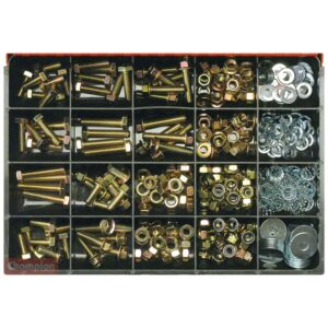 Champion Master Kit 401pc 10mm Bolt & Nut Asst GR8.8