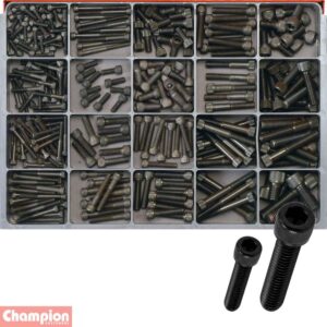 Champion Master Kit 300pc BSW 12.9 HT Skt Hd Cap Screw Asst