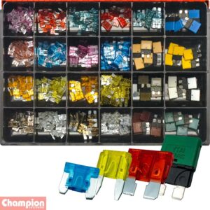 Champion Master Kit 400pc Auto Blade Fuse Asst 3-30Amp