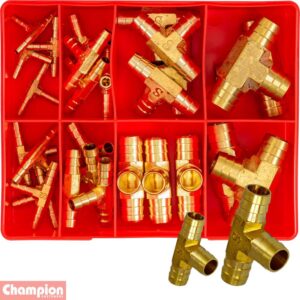 Champion 27pc Brass Barbed T Joiner Assortment