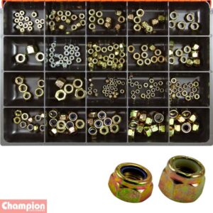 Champion Master Kit 248pc Nylon Insert Self-Locking Nuts